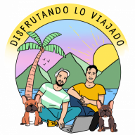 Disfrutando lo viajado.